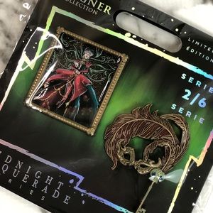 Disney Midnight Masquerade Lady Tremaine Pin Set